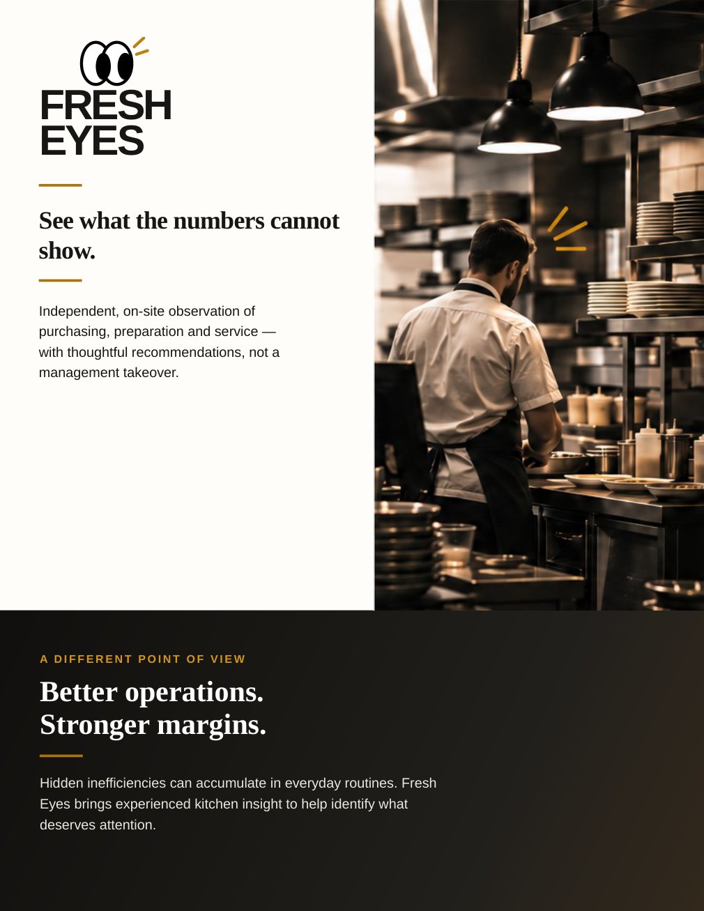 Fresh Eyes brochure page 1