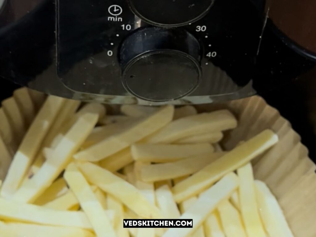 frozen french fries in air fryer 